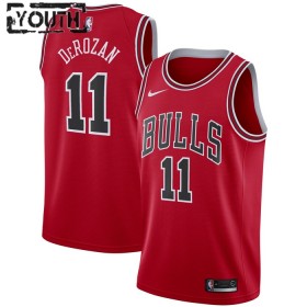 Dres Chicago Bulls Demar Derozan 11 Nike 2022-23 Icon Edition Crvena Swingman - Dječji